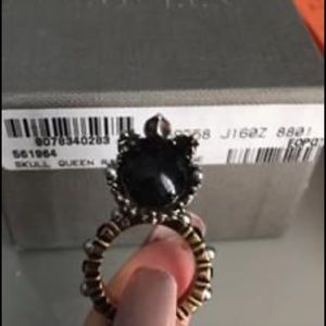Alexander McQueen skull ring